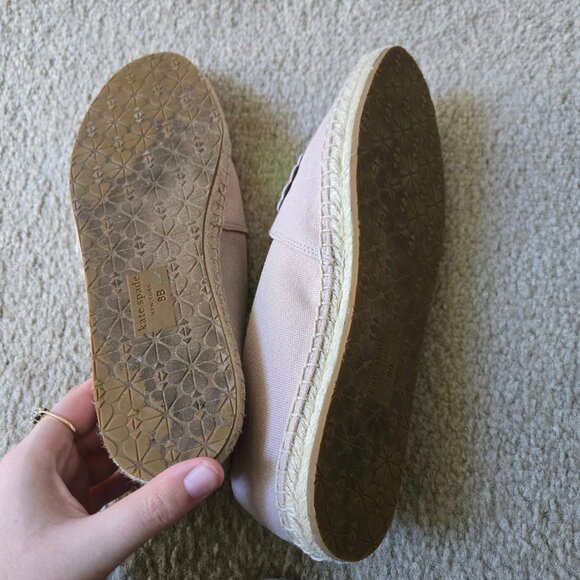 Kate Spade New York Grenada Glasses Espadrilles Size 8B - Picture 13 of 14